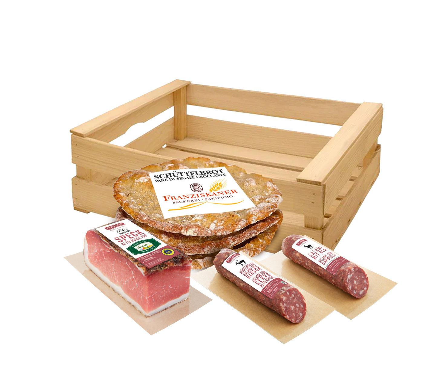Confezione regalo Small su cassetta in legno