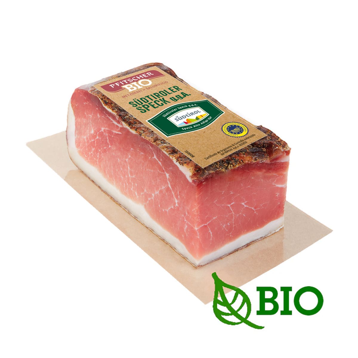 Speck Alto Adige IGP Bio cuore 350 g