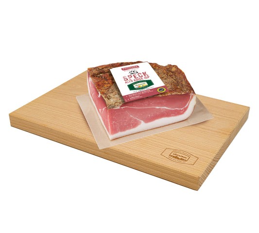 Confezione regalo Speck Alto Adige IGP e tagliere di faggio