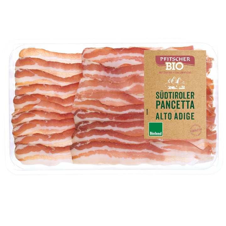 Pancetta affumicata Alto Adige Bioland fette 70 g