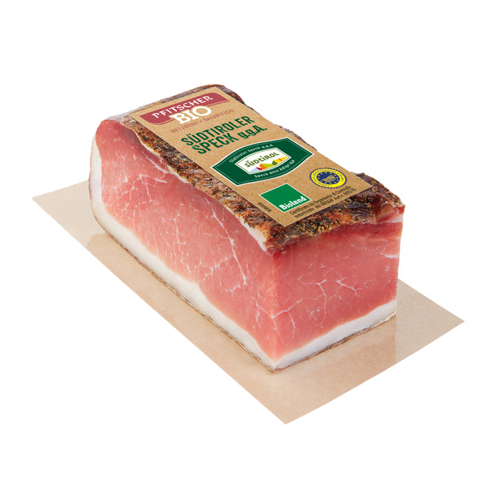 Speck Alto Adige IGP Bioland cuore 350 g