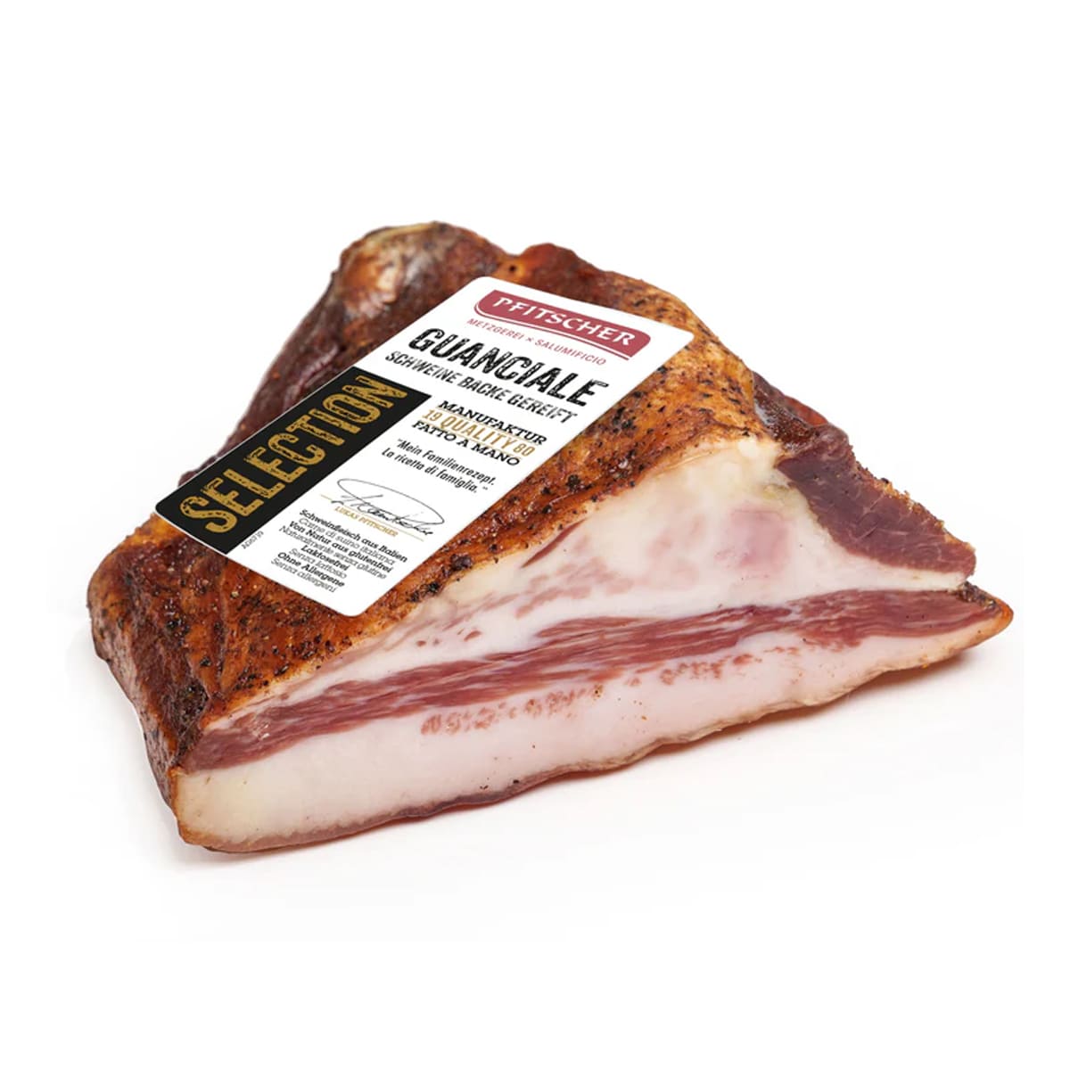 Guanciale Selection stagionato 350 g