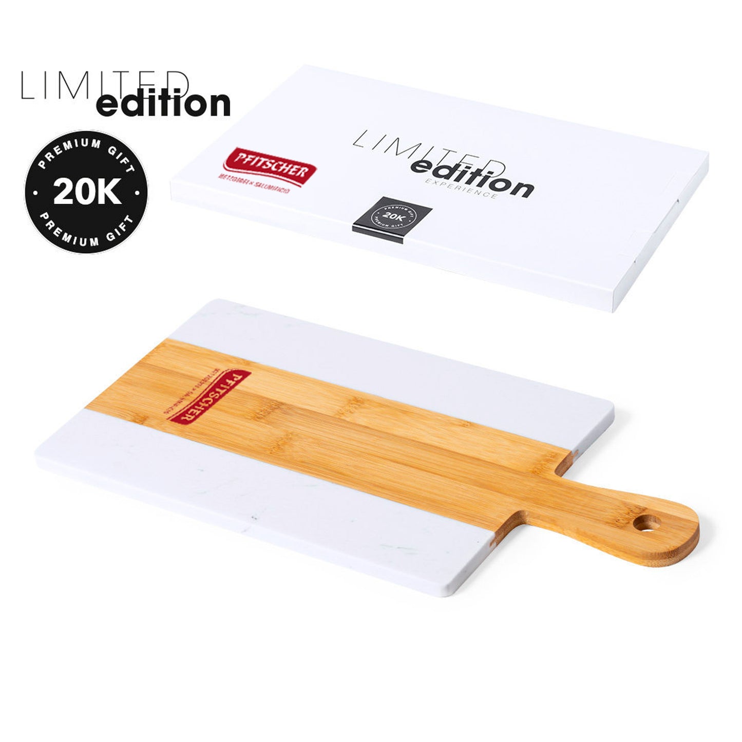 Tagliere in legno e marmo