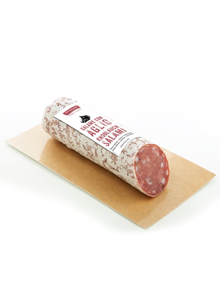 Salami all' aglio 1/2 - pfitscher-shop
